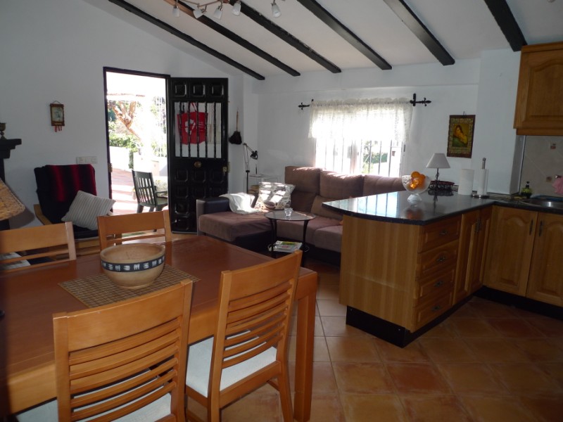 Property with 2 separate cottages and one bunk house for sale on the countryside between Nerja and Frigiliana