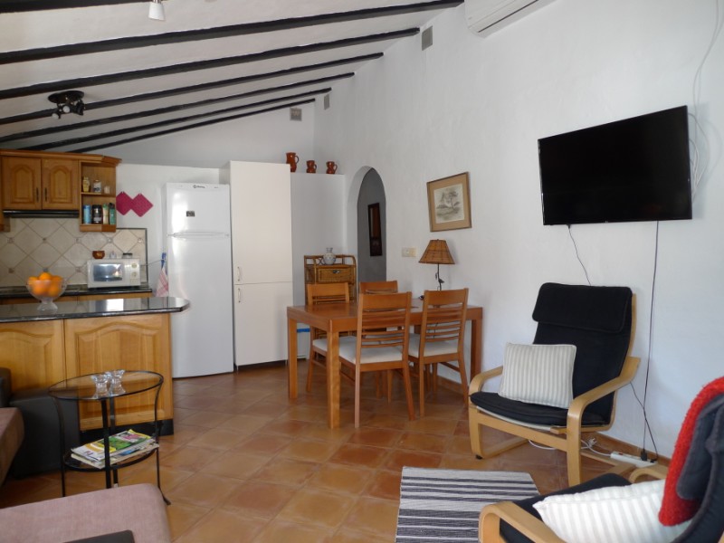 Property with 2 separate cottages and one bunk house for sale on the countryside between Nerja and Frigiliana